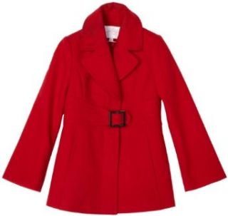 Jessica Simpson Girls 7 16 Katie Coat, Crimson Red, Medium