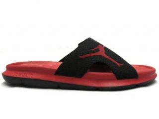 Jordan RVCR Slide  Black & Red Shoes