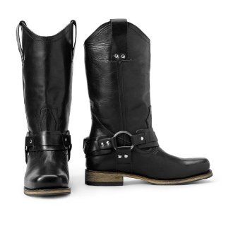 Eddie Bauer Harness Boots, Black 10M Shoes