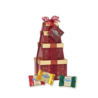 Ghirardelli Chocolate Festive Flavors Four Tier Gift Tower