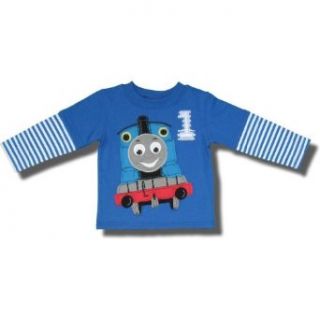 Thomas the Engine #1 Applique T shirt with Drop Sleeve