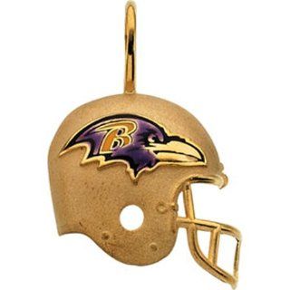 Baltimore Ravens 14kt Gold Helmet Pendant Baltimore Ravens
