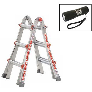 Little Giant Model 13 Type 1A Ladder with Flashlight