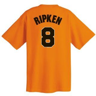 Cal Ripken Baltimore Orioles Cooperstown Name and Number T