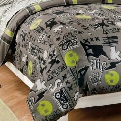 Factor 5 piece Twin size Bed in a Bag with Sheet Set
