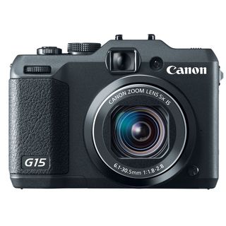 Canon PowerShot G15 12.1MP Black Digital Camera
