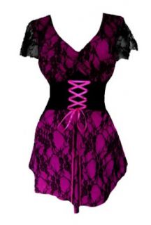 Dare To Wear Victorian Gothic Womens Plus Size Sweetheart