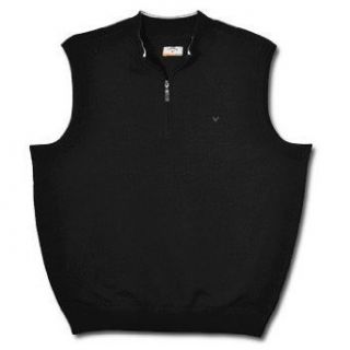 Callaway Big and Tall 1/4 Zip Sweater Vest Sports