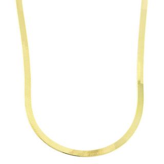10k Yellow Gold 20 inch Herringbone Necklace (3 mm)