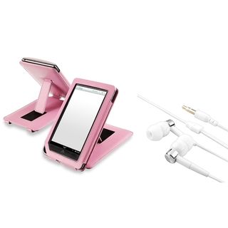 BasAcc Leather Case with Stand/ Headset for  Nook Color