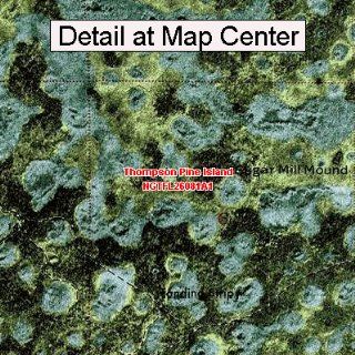 USGS Topographic Quadrangle Map   Thompson Pine Island