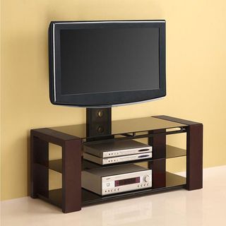 Solid Wood 48 inch 4 in 1 TV Stand with Removable Mount