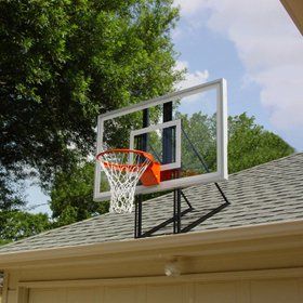 Roof King Platinum Garage Roof Mount Basketball Hoop