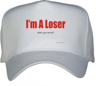 Im A Loser whats your excuse? White Hat / Baseball Cap