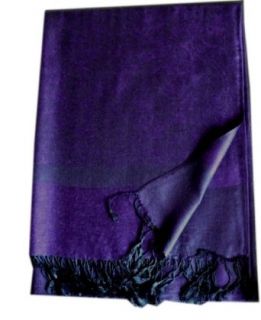 Paisley Scarf   Purple Clothing