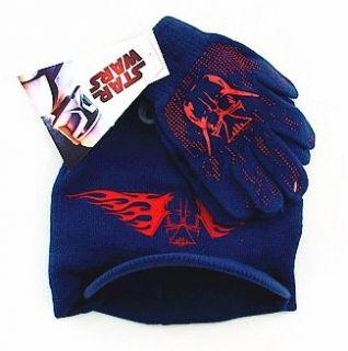 Star Wars Knit Boys Winter Hat and Gloves Set 4 6 Year