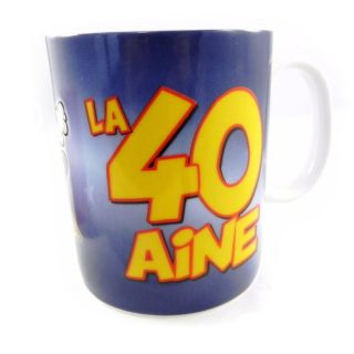 40 ans   Achat / Vente BOL   MUG   MAZAGRAN Mug anniversaire 40