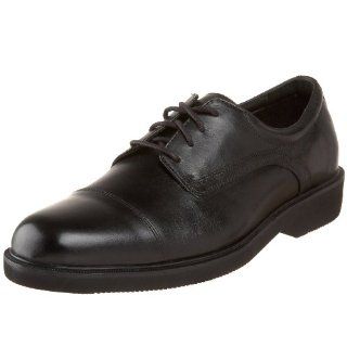 Rockport Mens Kaverin Oxford,Black Leather,7 M US Shoes