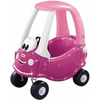 Little Tikes Princess Pink Glitter Cozy Coupe