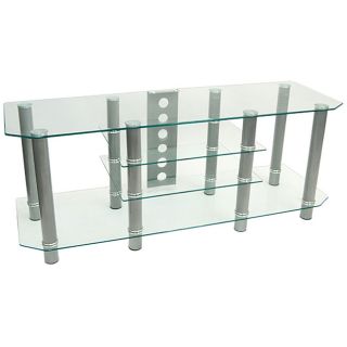 Dynasty 60 inch Glass TV Stand