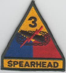3rd Armored Division Dress Patch Clothing