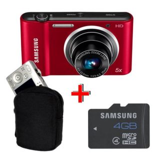 COMPACT SAMSUNG ST 66 Rouge + Etui + Micro SD 4Go