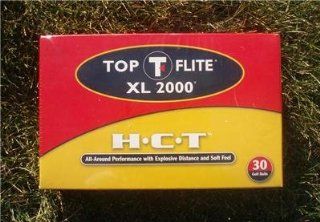 Top T Flite XL 2000 HCT Golf Balls  30 count Sports
