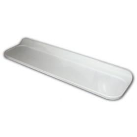  ACCESSOIRE SDB Tablette de salle de bains Oxygène   67 cm   blanc