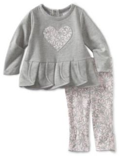 Calvin Klein Baby girls Infant Tunic With Flower Print
