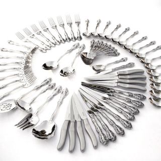 Oneida Michelangelo 64 piece Stainless Service for 8
