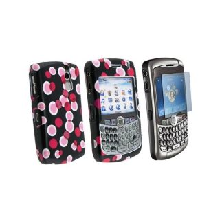 Eforcity Case and Screen Protector for Blackberry Curve 8300 / 8310