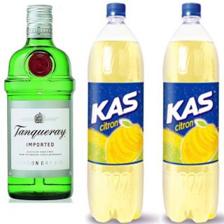 Gin Kas Tanqueray (70cl) + 2 Kas 1L   Achat / Vente GIN Gin Kas