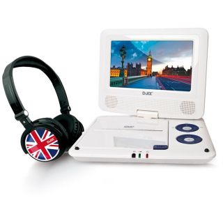 DJIX PVS 715 79C UK Lecteur DVD portable   Écran TFT – 7’’ (18