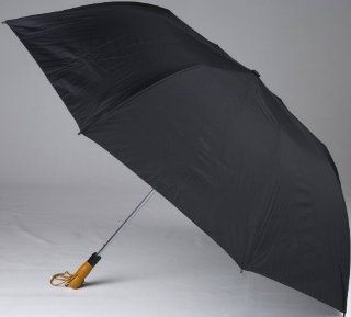 Haas Jordan 58 Inch Folding Golf Umbrella, Black: Sports