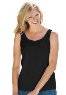 Woman Within Plus Size Top, Tank In Custom Fit Stretch