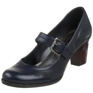  Bandolino Womens Sallieann Maryjane,Navy Leather,5 M US Shoes