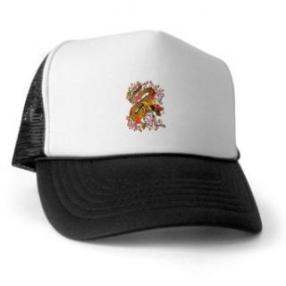 Artsmith, Inc. Trucker Hat (Baseball Cap) Fire Dragon