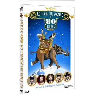 Le tour du monde en 80 jours en DVD SPECTACLE pas cher
