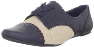 Not Rated Womens Jazzibel 2 Oxford,Navy,6 M US Shoes