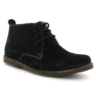  Hush Puppies Duffy Black Suede Womens Boots Size 8 US: Shoes