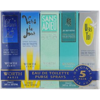Je Reviens Worth Variety Womens Five piece Fragrance Set