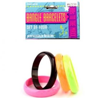 80s Bangle Bracelet Set (4 piece) Clothing