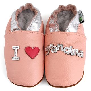 Love Grandma Soft Sole Leather Baby Shoes
