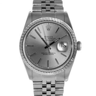 Pre owned Rolex Mens Datejust Stainless Steel Watch