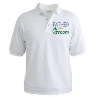 Father of the Groom Wedding Golf Shirt by 
