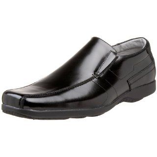  Stacy Adams Mens Quest Bicycle Toe Slip On,Black,9.5 M Shoes