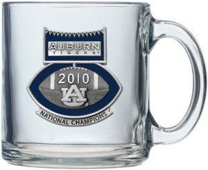 Auburn Tigers 2010 BCS National Champions Football Logo