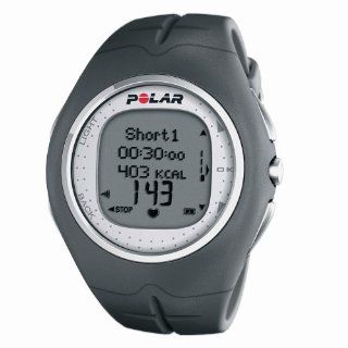 Polar F11 Heart Rate Monitor Watch (Grey Pepper) Sports