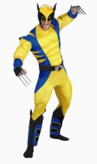 Wolverine Deluxe Muscle Costume Mens Size 42 46