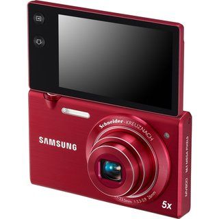 Samsung MV800 16.15MP MultiView Red Digital Camera